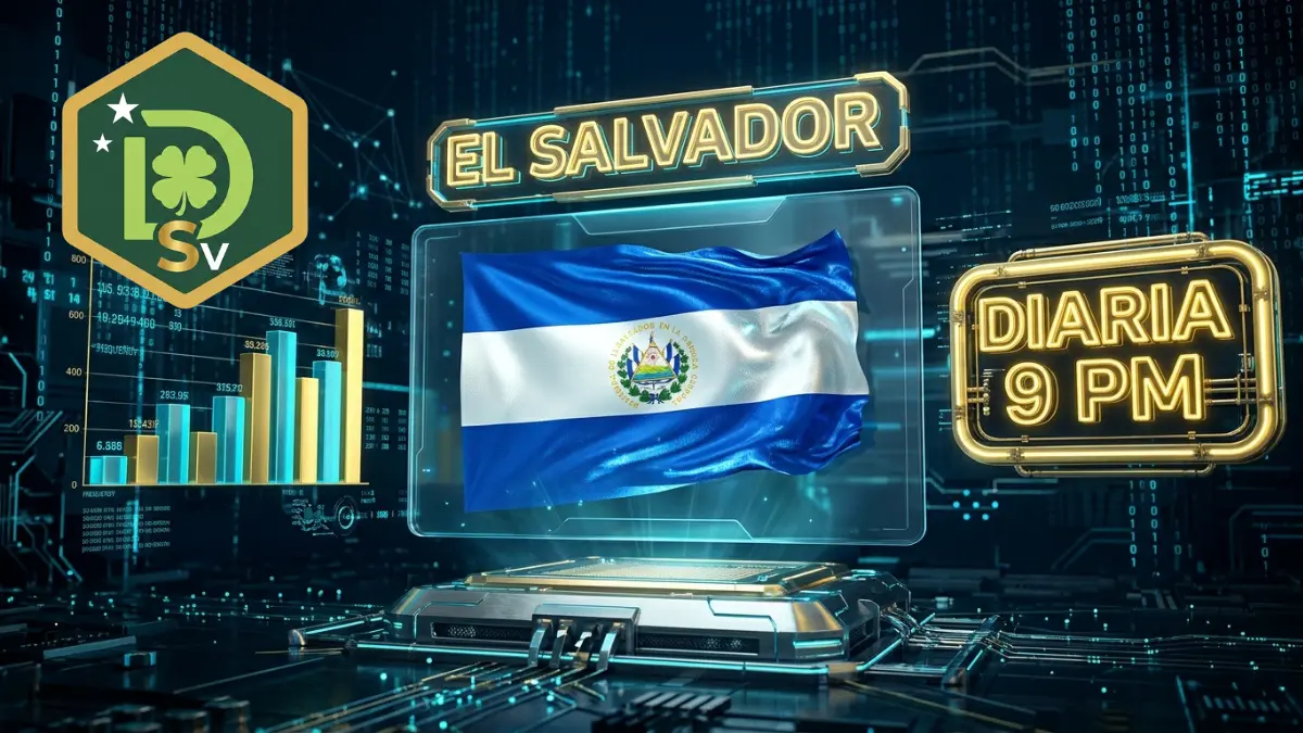 Imagen de la pagina principal de resultados la diaria hoy las 9 pm en el Salvadoor